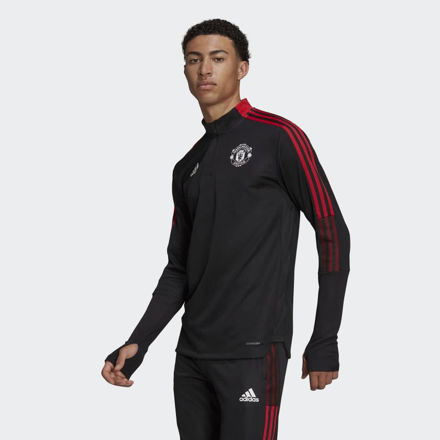 Haut de training Adidas Manchester United saison 2021-2022 noir