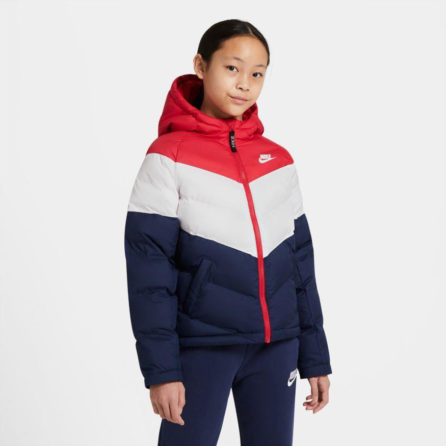 Picture of U NSW SYNFIL JACKET  S (8-10Y) Blue/red