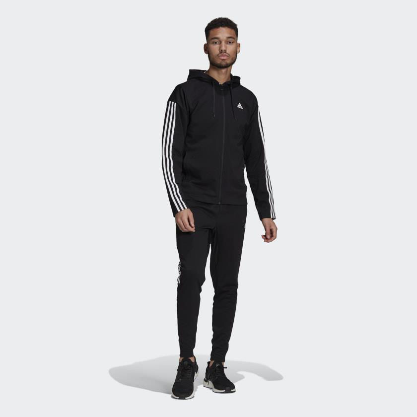 Picture of M RIB TRACKSUIT   Black