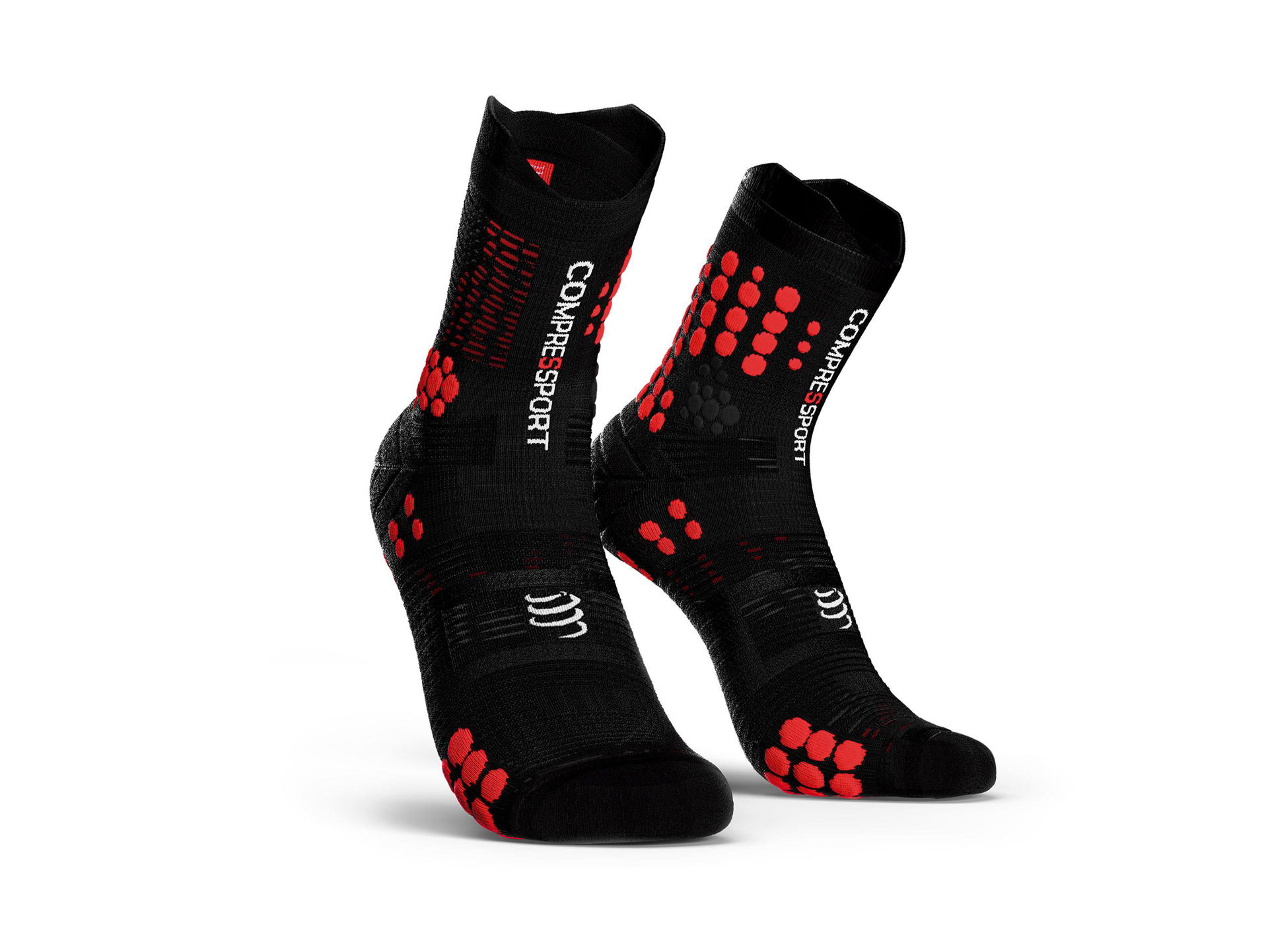 Picture of PRO RACING SOCKS V3.0 TRAIL  S4 (45-48) Black/red