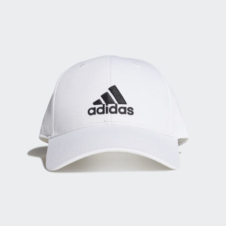 Picture of BBALL CAP COT  OSFM ADULT White