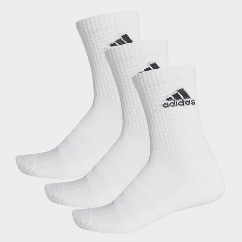 Picture of CUSHIONED SOCKS (3 PAIRS)  43-45 L White