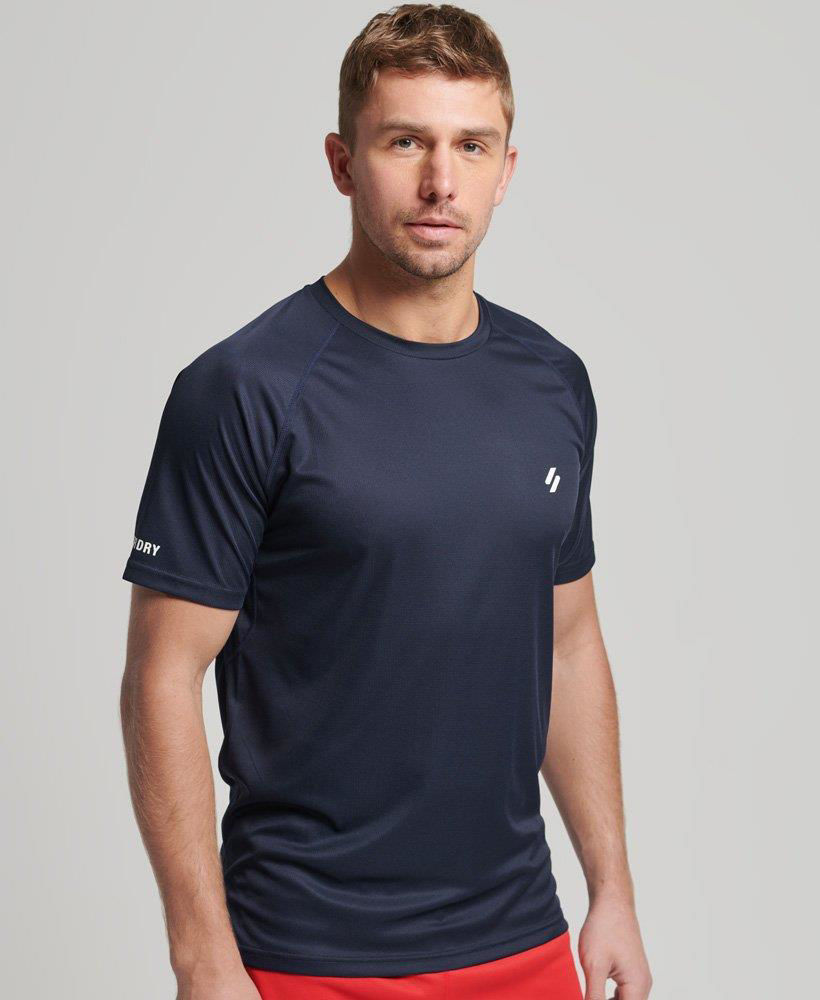 Picture of TRAIN ACTIVE SS TEE  L Navy blue