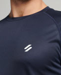 Picture of TRAIN ACTIVE SS TEE  L Navy blue
