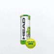 Image de 3B HEAD TIP GREEN  TUBE DE 3 BALLES Jaune fluo