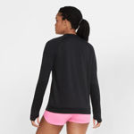 Picture of W NK PACER RUNNING CREW LS  S Black