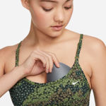 Picture of W NK DF PADDED STRAPPY PRINTED BRA  S Green