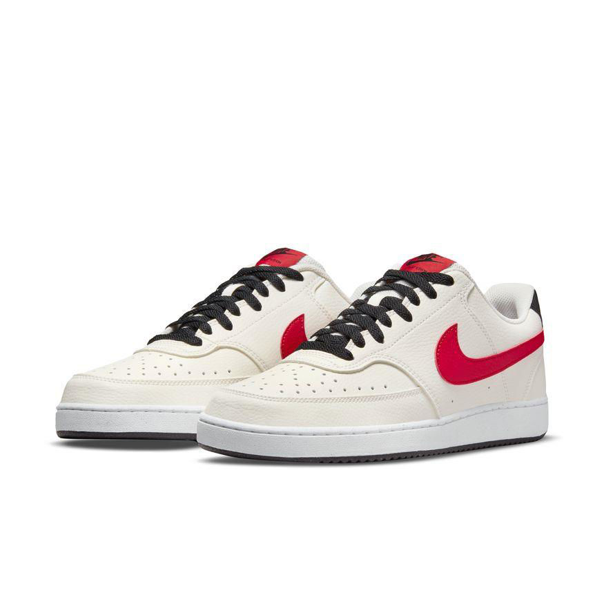 Picture of NIKE COURT VISION LOW  8.5US - 42 White/red