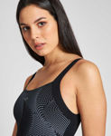 Picture of W OTTAVIA WING BACK ONE PIECE C-CUP  40 Black/grey