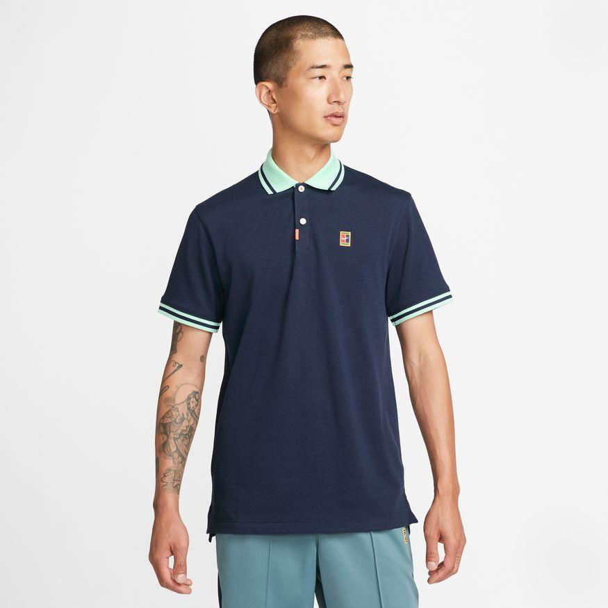Picture of THE NIKE POLO DF HERITAGE SLIM 2  XXL Navy blue