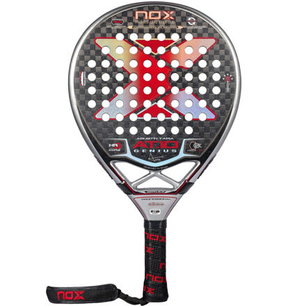 Picture of AT10  GENIUS BY AGUSTIN TAPIA  Padel Black/red