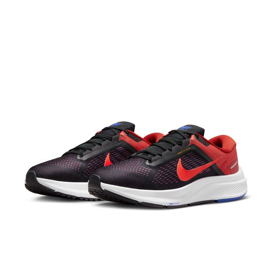 Picture of NIKE AIR ZOOM STRUCTURE 24  10US - 44 Black/red