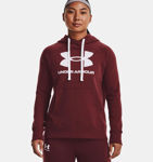 Picture of RIVAL FLEECE LOGO HOODIE  L Burgundy