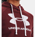 Picture of RIVAL FLEECE LOGO HOODIE  L Burgundy