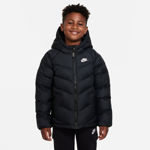 Picture of K NSW SYNFL HD JKT  M (10-12Y) Black