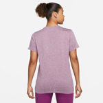 Picture of W NK DF TEE RLGD LBR  XS Mauve