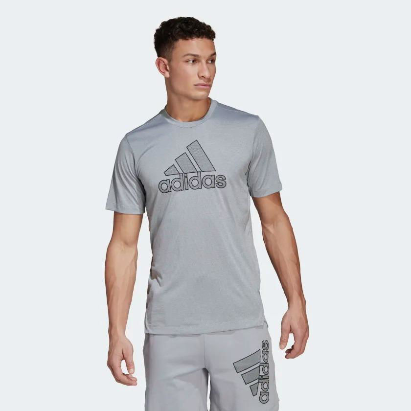 Picture of M BOS PB TEE  L Grey