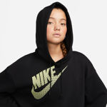 Picture of W NSW FLC PO HOODIE CROP DNC  S Black
