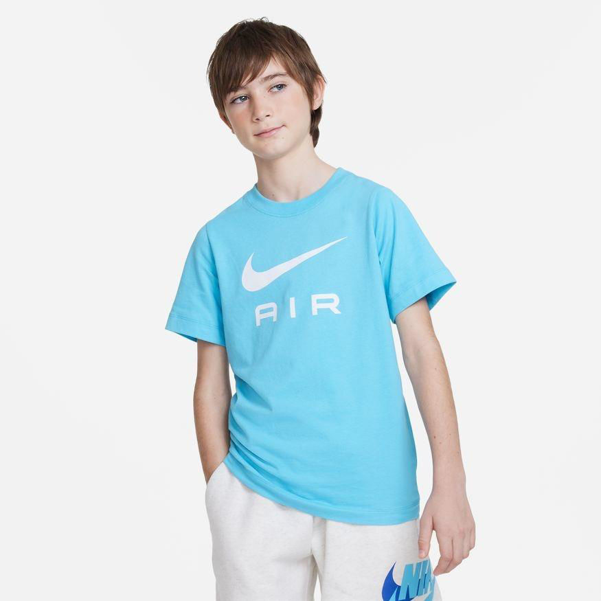 Picture of B NSW TEE NIKE AIR FA22  S (8-10Y) Light blue