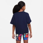 Picture of G NSW TEE BOXY PRINT  XS (6-8Y) Black