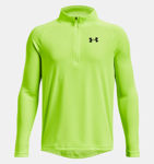 Picture of UA TECH 2.0 1/2 ZIP  XS Fluo Yellow