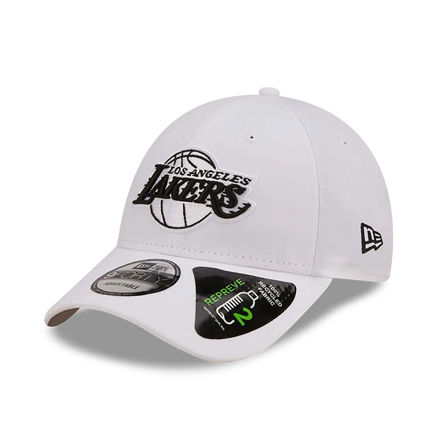 Picture of 9FORTY LA LAKERS CAP TAKES WHITE  9FORTY ADJUST White/black
