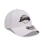 Afbeeldingen van 9FORTY LA LAKERS CAP NEEMT WIT  9FORTY ADJUST Wit/zwart
