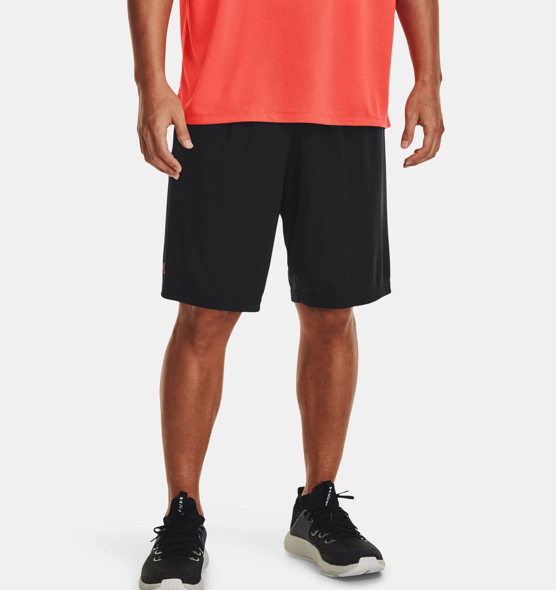 Picture of UA TECH WM GRAPHIC SHORT  S Black/red