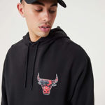 Picture of CHICAGO BULLS HOODIE  M Black/red