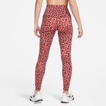 Picture of W NK ONE DF HR TGHT LEOPARD  L Black/pink