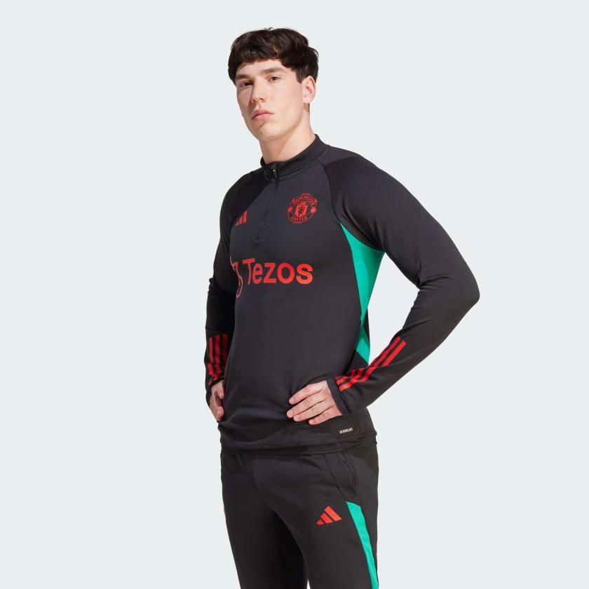 Picture of MANCHESTER UNITED TIRO 23 TRAINING TOP  XS Black/red