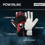 Picture of POWERLINE ABSOLUTGRIP HN  9 Black/red