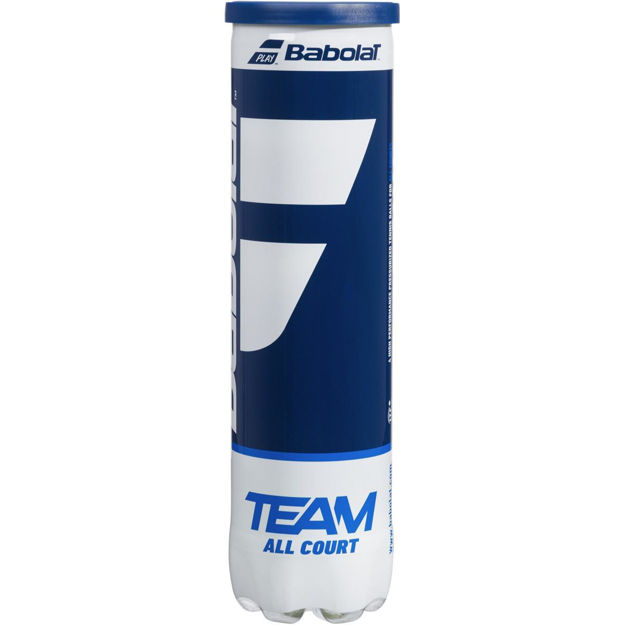 Image de TEAM ALL COURT X4  TUBE DE 4 BALLES