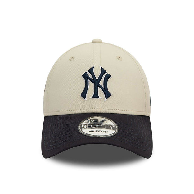 Image de CASQUETTE NEW YORK YANKEES WORLD SERIES  9FORTY ADJUST Bleu/beige