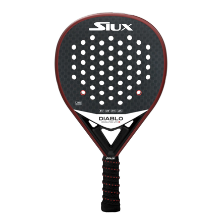 Image de SIUX DIABLO REVOLUTION LITE 3  Padel Noir/rouge