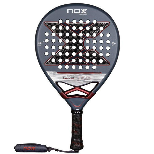 Image de NOX AT10 GENIUS 12K 25  PADEL Noir/rouge