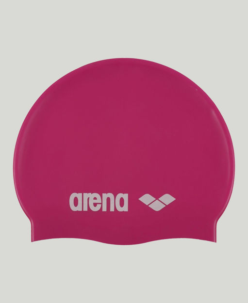 Image de ARENA CLASSIC SILICONE FUCHSIA/WHITE  SENIOR 