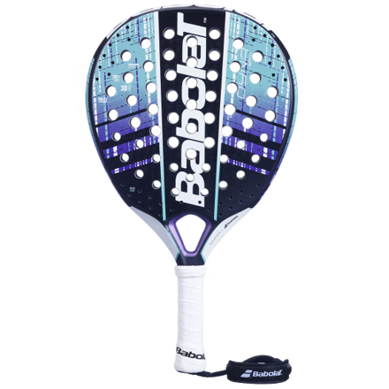 Image de DYNA SPIRIT  Padel Noir/mauve