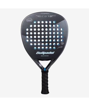 Image de PALA BULLPADEL ICON CLOUD 25  Padel Noir/bleu