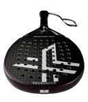 Image de PURE TOUR HES-CARBON 2025  Padel Noir/blanc
