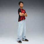 Image de MAILLOT HOME 25/26 AC MILAN ENFANT ET ADOLESCENT  164 (L) Noir/rouge