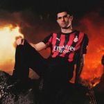 Image de MAILLOT HOME 25/26 AC MILAN ENFANT ET ADOLESCENT  164 (L) Noir/rouge