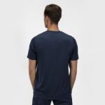 Image de T-SHIRT COMBI S/S  M Bleu marine