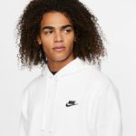 Image de M NSW CLUB HOODIE PO BB  M Blanc