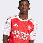 Image de MAILLOT DOMICILE ARSENAL 25/26  S Rouge/blanc