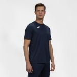 Image de T-SHIRT COMBI S/S  L Bleu marine