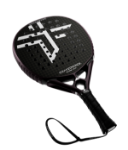 Image de PURE TOUR HES-CARBON 2025  Padel Noir/blanc