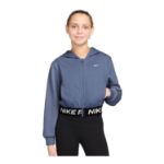 Image de VESTE D'ENTRAÎNEMENT NIKE PRO FLEECE  S (8-10A) Bleu pétrole