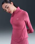 Image de HAUT DE COURSE DRI-FIT UV 1/4 ZIP POUR FEMME  L Framboise