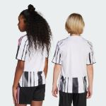 Image de MAILLOT DOMICILE JUVENTUS 25/26 ENFANTS  140 (9-10A) Noir/blanc